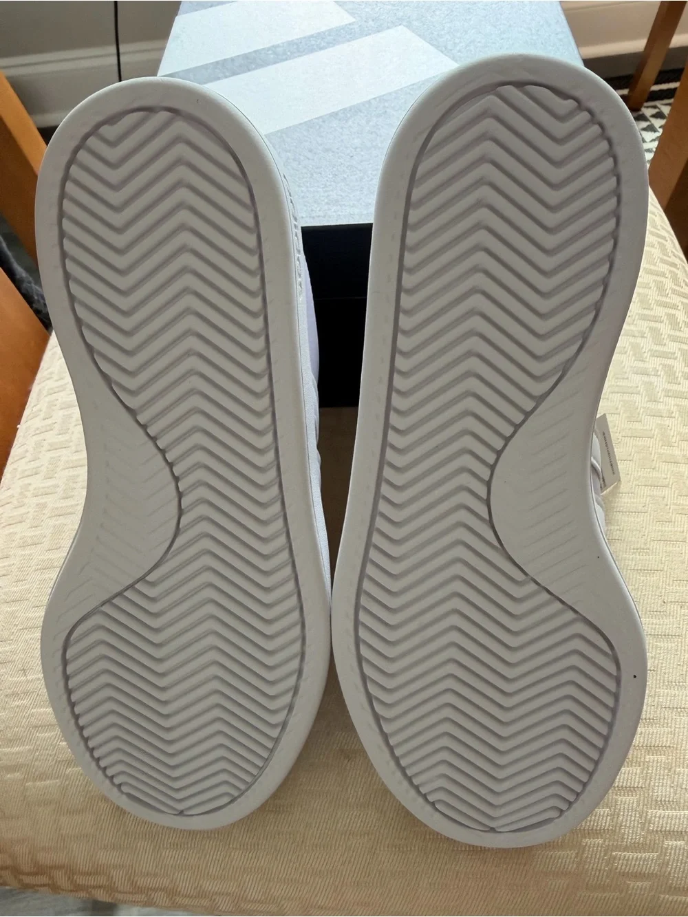 Adidas Grand Court 2.0 Women’s Sneakers Lilac White Size 6.5 NWT w/Original Box